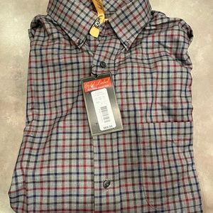 NWT Roundtree & Yorke Gold Label Long Sleeve Shirt Medium